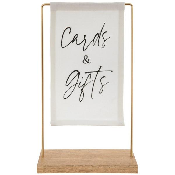 Cards & Gifts Canvas Sign